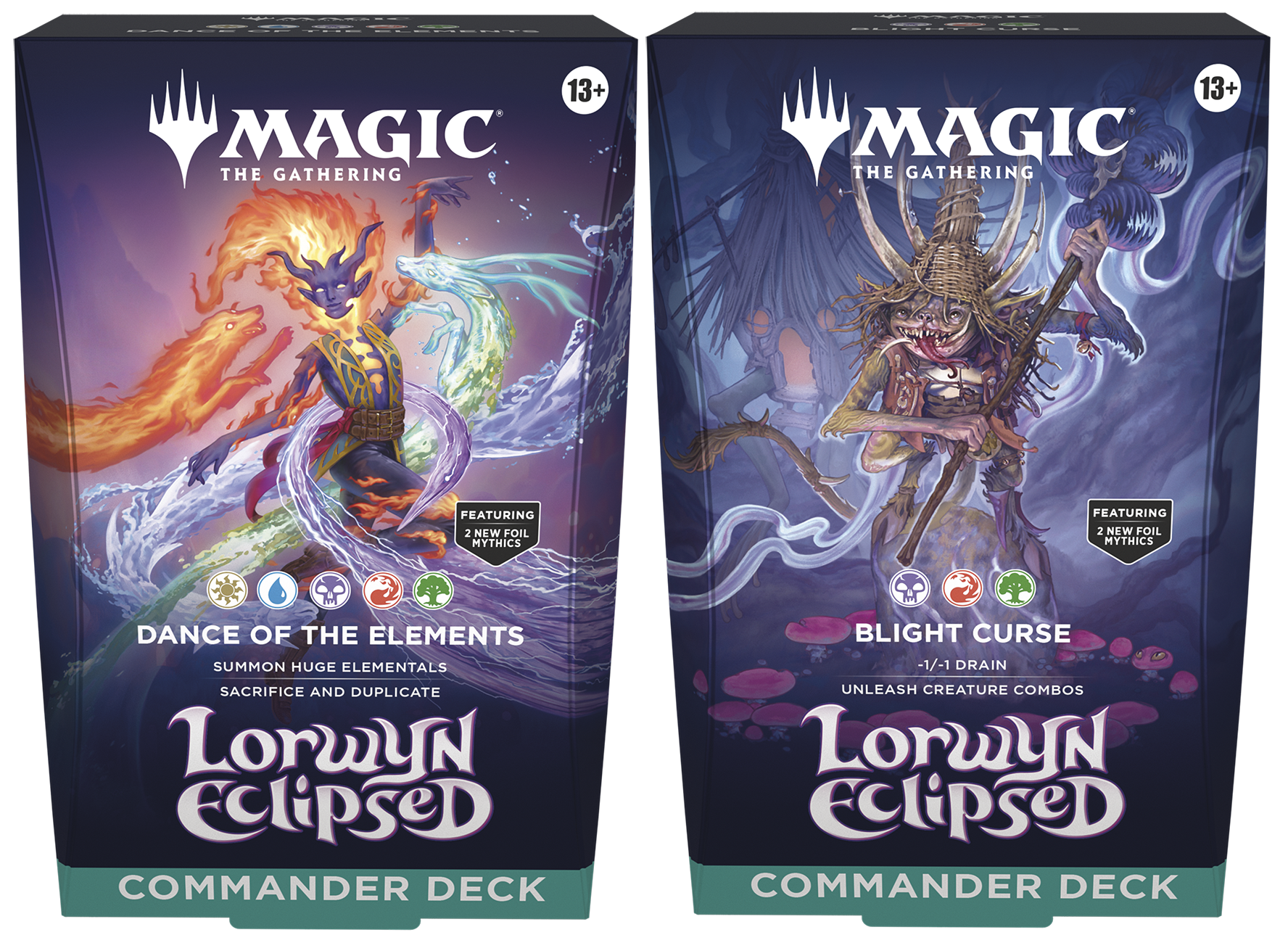 Lorwyn Eclipsed Commander Deck Combo ***PREORDER***