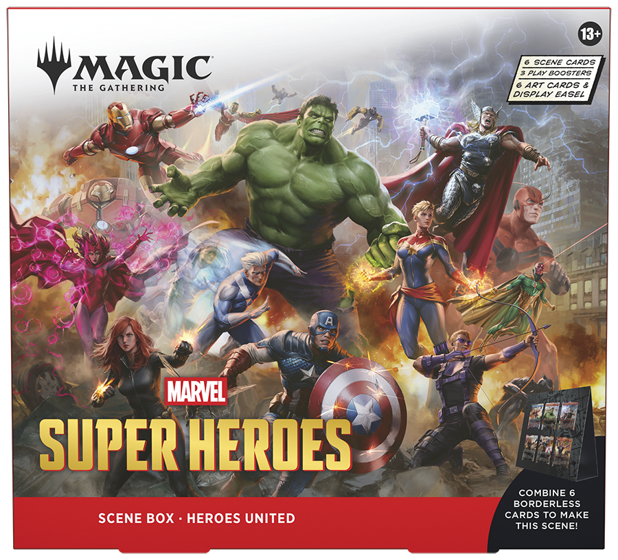 Marvel Super Heroes Scene Box 2 Pack ***PREORDER***